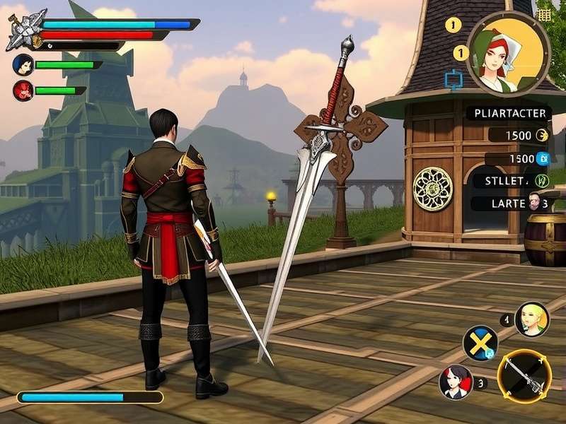 Pleiades Sword Combat Character Customization